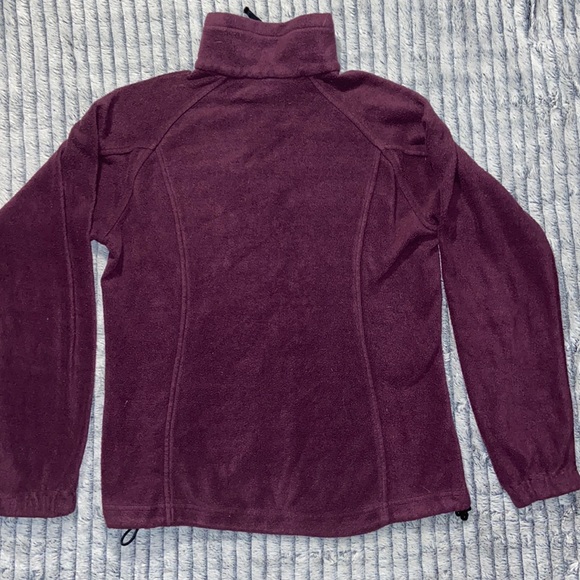 (MEDIUM) Purple Columbia Zip-Up Jacket - Picture 2 of 3